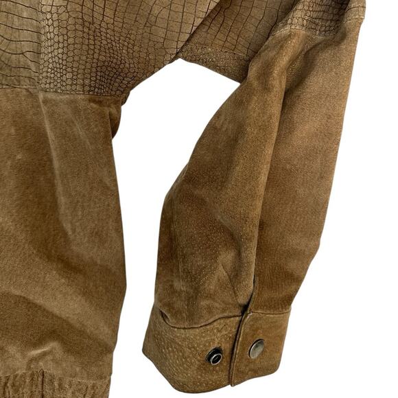 Vintage 80s Suede Leather Jacket - Picture 10 of 13